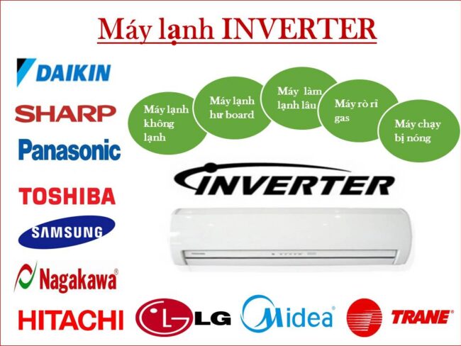 Sửa các lỗi máy lạnh Inverter