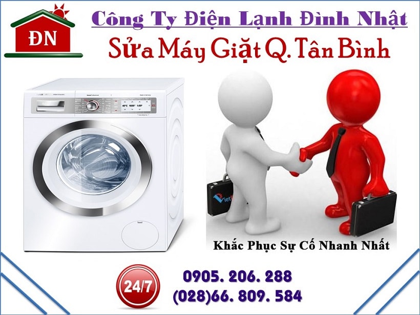 Sửa máy giặt quận Tân Bình