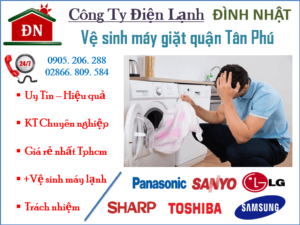 Vệ sinh máy giặt quận Tân Phú Chuyên nghiệp - (028)66 809 584 Vệ sinh máy giặt quận Tân Phú